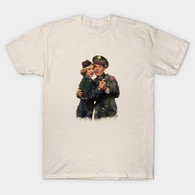 B&B ...Back in the Army (White Christmas) T-Shirt by classicmovieart